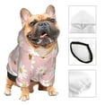 thumbnail image 3 of Gaeub Daisy And Bee Dog Hoodie Sweatshirts Warm Dog Clothes for Small Dogs,Puppy and Cat Costume-X-Large, 3 of 7