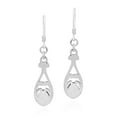 thumbnail image 5 of AeraVida Aretes Colgantes de Plata de Ley con Incrustaciones de Lágrimas de Turquesa Azul Ornamentales de Estilo Vintage para Mujer, Accesorios, Joyería de Aniversario, Regalo, 5 of 5