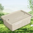 thumbnail image 3 of Igt One Unit Tea Tray Large Capacity Outdoor Camping Storage Tea Tray Sport Supplies (Camel), 3 of 9