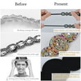 thumbnail image 6 of 5PCS Rhinestone Headbands for Women Hair Bands No Slip Fashion Boho Elastic Head Wrap Wedding Bridal Gatsby Headwrap for Girls, 6 of 9