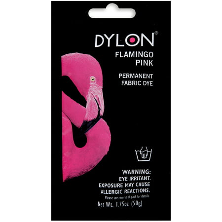 Dylon Permanent Fabric Dye 1.75oz-Flamingo Pink
