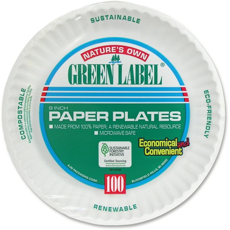 Paper Dinnerware, Plate, 9 Paper Dinnerware, Plate, 9