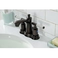 thumbnail image 4 of Kingston Brass FB7615CKL Kaiser 4 in. Centerset Bathroom Faucet with Pop-Up Drain, Oil Rubbed Bronze, 4 of 5