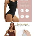 thumbnail image 3 of Eternatastic Women's Shapewear Bodysuit Tummy Control Body Shaper Seamless Sculpting Snatched Waist Body Suit, 3 of 7