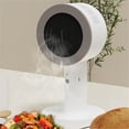 thumbnail image 3 of Rechargeable Portable Range Hood, Detachable Mobile Tabletop Range Hood, Small Kitchen Exhaust Fan for Home Use,1 * range hood 1 * filter 1 * USB charging cable,White, 3 of 8