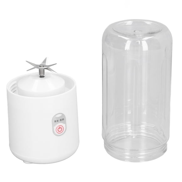 Licuadora Portátil Con Vaso Exprimidor, 6 Cuchillas, Recargable Por USB