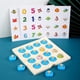 thumbnail image 1 of Montessori Memoria de Ajedrez Entrenamiento Cerebral Rompecabezas 3D Juguetes de Aprendizaje Hugo ajedrez de memoria de madera para niños, 1 of 10