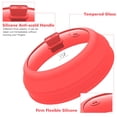 thumbnail image 4 of Funda antisalpicaduras para microondas GLOU-GLOU GOOSE 23 cm, color rojo, 4 of 6