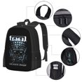thumbnail image 3 of Tool Band Backpacks Lightweight Casual Bookbags Travel Daypack Bookbags, 3 of 7