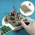 thumbnail image 4 of 39pcs War Scenics Four Seasons Static Grass Tufts Railway Railroad Wargame Green, 4 of 8