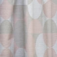 thumbnail image 4 of Designart 'Circular Retro Pattern III' Mid-Century Modern Curtain Panel, 4 of 5
