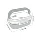thumbnail image 5 of LONCHERA DE 4 DIVISIONES Ideal para micro ondas, 2 separadores desmontables, 2 seguros anti derrame, incluye cubiertos, válvula para el vapor, silicón de grado alimenticio y acero inoxidable, 5 of 5
