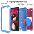 thumbnail image 4 of For Samsung Galaxy Tab A7 Lite T220 / T225 Two-Color Robot Shockproof Silicone + PC Protective, 4 of 9