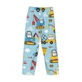 thumbnail image 5 of Balery Building Truck print Men's Pajama Pants,Ultra Lightweight Pjs,Lounge Pant-XX-Large, 5 of 9