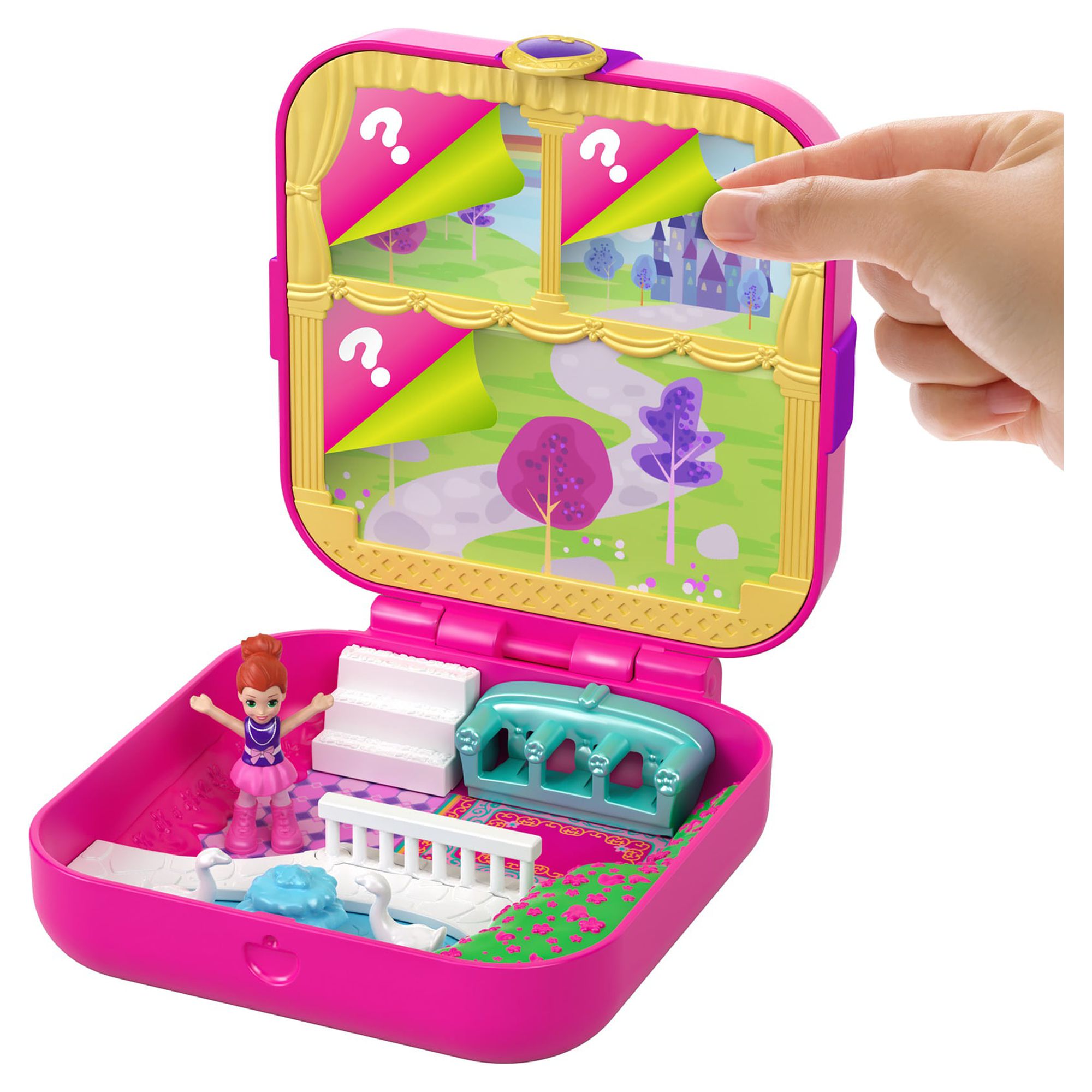 Polly Pocket Hidden Hideouts Lil' Princess Pad with Micro Lila Doll - image 3 of 7