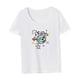 thumbnail image 4 of Camiseta de mujer Camiseta básica de verano elegante para mujer para uso diario Camping en la calle, 4 of 7
