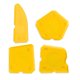 thumbnail image 1 of Speravity 4 Uds. De removedores de sellador, esparcidor de cemento de vidrio, raspador de silicona de mano, escurridores de Gel, herramientas de calafateo Artesanía Rojo Speravity TO008331-03B, 1 of 6