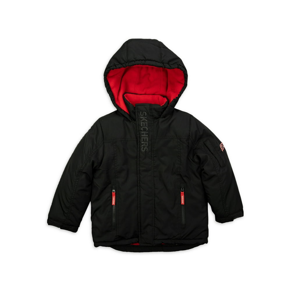 Skechers Skechers Toddler Boy Solid Winter Jacket Coat