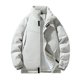 thumbnail image 1 of Puntoco Chaquetas Informales Con Capucha Y Manga Larga Con Bolsillos Y Cremallera De Color Sólido Para Hombre, 1 of 7