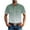 Army Green A, variant on Ashirexll Button up Shirt Men, Big and Tall Shirts for Men, Plus Size Gradient Color Button up Shirts with Pockets Short Sleeve Turndown Collar Casual and Work Shirts
