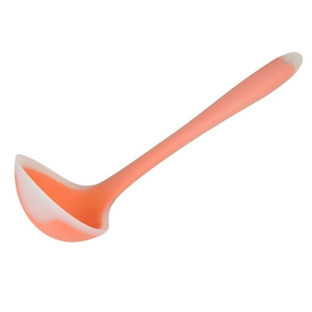 

Translucent Silicone Spoon Nonstick Anti High-Temperature Soup Scoup Cooking Tools Kitchen Supplies New