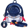 thumbnail image 1 of Mochila Yisibo Rocket para Niños Pequeños con Correa de 3 a 6 Años Antipérdida, 1 of 9