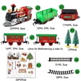 thumbnail image 2 of Classic Christmas Train Set Toy with Lights and Sounds,Electric Railway Train Toy Battery Operated Christmas Train Track Toy Set Christmas Gifts for K, 2 of 5
