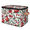 Multicolor 1, variant on ADECORIVY Red Pomegranate Storage Bin with Lid, Fabric Foldable Shelf Baskets Boxes, Fruits Tree Closet Lidded Storage Bins, Clothes Organizer Container with Handles for Bedroom Home