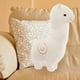 thumbnail image 4 of Muñeco de peluche de alpaca Sunnimix Lindo Animal Llama Alpaca Peluche Almohada Blanco 28cm, 4 of 7