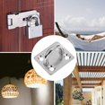 thumbnail image 4 of 4pcs M6 304 Stainless Steel Oblong Pad Eye Plate,marine Hardware Staple Hook Loop, 4 of 5