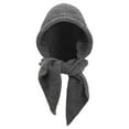 thumbnail image 5 of AWZXDE Winter Thermal Hooded Hat with Integrated Scarf and Earflaps for Windproof Warmth and Comfortable Grey, 5 of 8