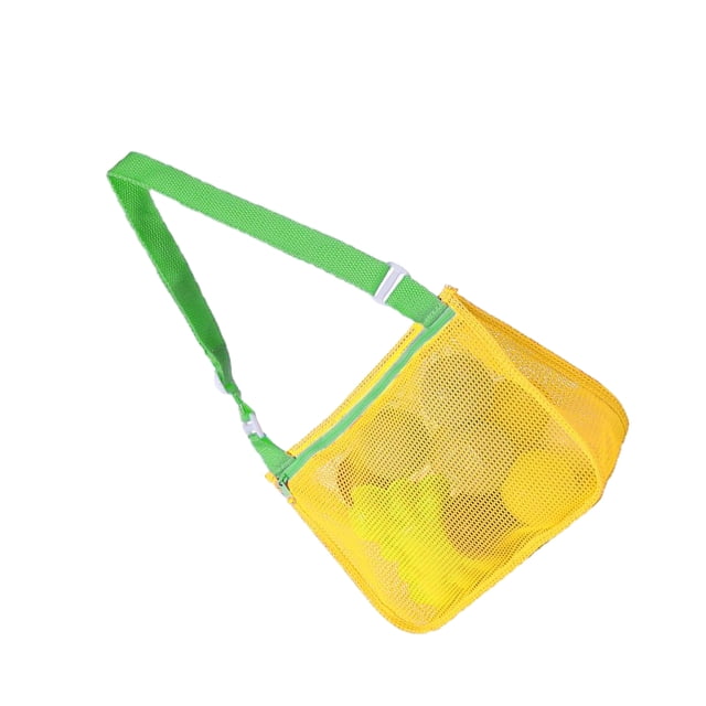Advancent Elija la bolsa de playa favorita de juguetes de playa: para elegir la bolsa de colección Shell Deportes acuáticos amarillo