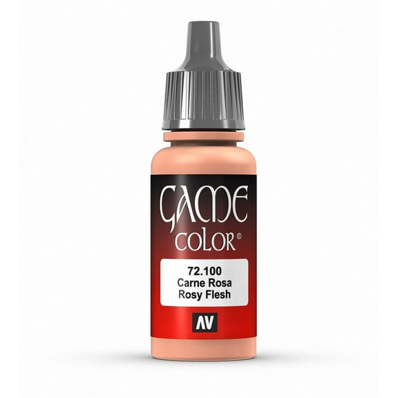 Vallejo Game Color Rosy Flesh Paint, 17Ml