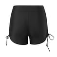 thumbnail image 7 of Women Plus Size High Waist Bikini Bottoms Swim Briefs Beach Shorts Ruched Bottom High Cut Swim Bottom Full Coverage Swimsuit Bottom Sports Yoga Shorts Swimbottom, 7 of 7