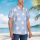 thumbnail image 3 of Balery Cute Poodle Dog Camisas hawaianas de manga corta para hombre, camisas playeras de corte holgado, camisas de vacaciones con botones,Small, 3 of 7