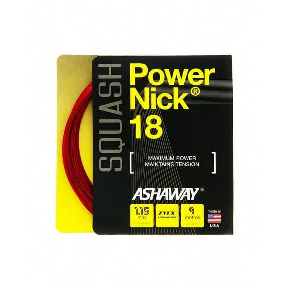 Ashaway POWERNICK 18 Squash String Set