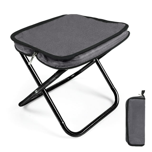 Tabouret de Camping Pliable Tabouret Pliant Portable pour Pêche Randonnée Camping