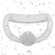 thumbnail image 5 of Almohadilla de silicona para la cara, máscara a prueba de luz, repuesto para Meta Quest 3, 5 of 8
