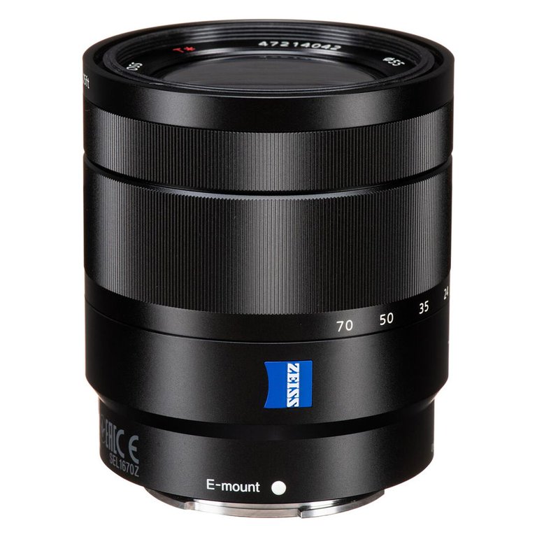 Sony Vario-Tessar T* E 16-70mm f/4 ZA OSS Lens with 3 Pieces