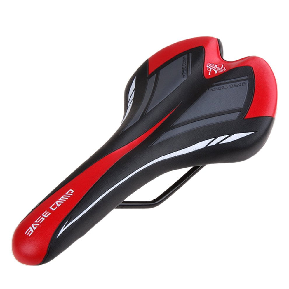 red bicycle seat