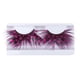 thumbnail image 1 of 5 pares de pestañas postizas con diseño de plumas, ideales para Halloween, espectáculos, carnavales, color negro y rosa., 1 of 5
