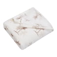 thumbnail image 3 of HOMETRENDS Velvet Plush Tropical Palms Polyester Throw, 50” X 60”, 3 of 4