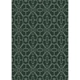 thumbnail image 1 of Ahgly Company Machine Washable Indoor Rectangle Transitional Grayish Turquoise Green Area Rugs, 8' x 12', 1 of 7