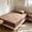 A, variant on Floral Print Flat Sheet, Microfiber Sheet with Deep Pocket, Soft and Breathable Home Bedding, 35x79 Inch