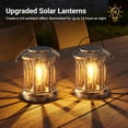 thumbnail image 4 of Linternas solares WDTPro, paquete de 4 unidades, impermeables para exteriores (cobre), 4 of 7