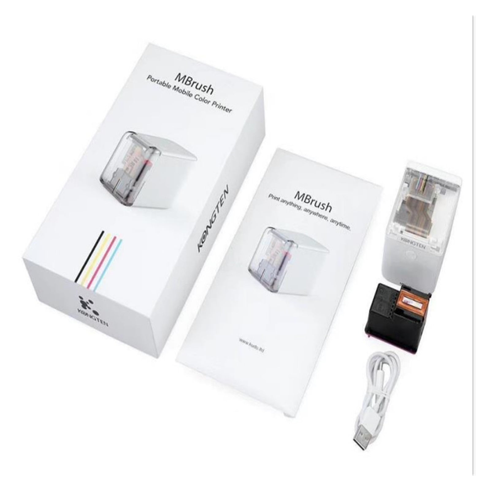 Wireless Printer Mobile Color Mini Handheld Printer Portable Wifi Printers Handheld Inkjet ,Easy to Use