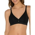 thumbnail image 4 of Fruit of the Loom Women's Wirefree Cotton Bralette, 2-pack, Style-FT799PK, 4 of 5