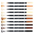 thumbnail image 6 of Tombow Dual Brush Pen Art Markers, 10-Pack, Portrait, 6 of 12
