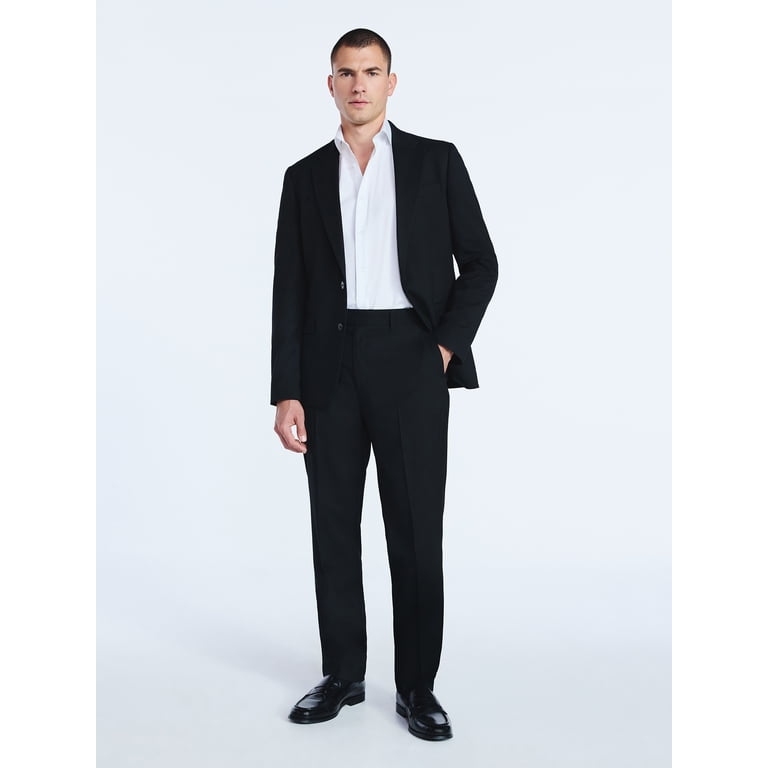 Free Assembly Men's Tailored Fit Suiting Blazer photo 3