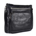 thumbnail image 1 of Bolso bandolera LEDERBUCK Olga Large de piel suave negro, 1 of 9